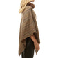 Cozy Warm Plaid Checkered Soft Faux Fur Collar Poncho, ensure your upper body stays perfectly toasty when the temperatures drop, classic, gently nestles around the neck and feels so comfortable to wear. An eye catcher, will become your favorite accessory, coordinates with all your winter outfits.  Ideal Holiday Gift