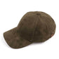 C.C Solid Faux Suede Baseball Cap 100% Polyester