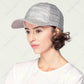 C.C Paper Straw Baseball Hat With Suede Brim