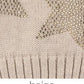 C.C Real Fur Pom With Rhinestones Hat