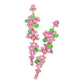 Pearl Crystal Rhinestone Vine Drop Evening Earrings. Get ready with these bright earrings, put on a pop of color to complete your ensemble. Perfect for adding just the right amount of shimmer & shine and a touch of class to special events. Perfect Birthday Gift, Anniversary Gift, Mother's Day Gift, Graduation Gift.