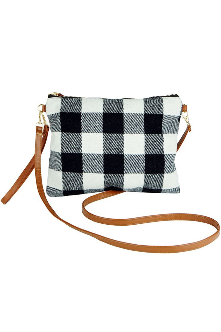 Buffalo Check Crossbody Clutch Bag combines classic pattern with practical design, offering a versatile accessory for everyday use. Its compact size and crossbody strap provide hands-free convenience, while the durable fabric ensures long-lasting wear. Ideal for carrying essentials securely, this clutch adds a timeless touch to any outfit with its distinctive buffalo check pattern. 