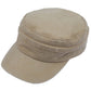 Khaki C.C Convertible Denim Army Zipper Cap Sun Visor Cotton Summer Sun Hat; show your trendy side with this chic cap accented with a zipper, brings of-the-moment edge to a classic cap, popular among street-style crowd. Perfect for protecting from the sun, rain, wind, snow on outdoor activities. Perfect for Summer, Vacation