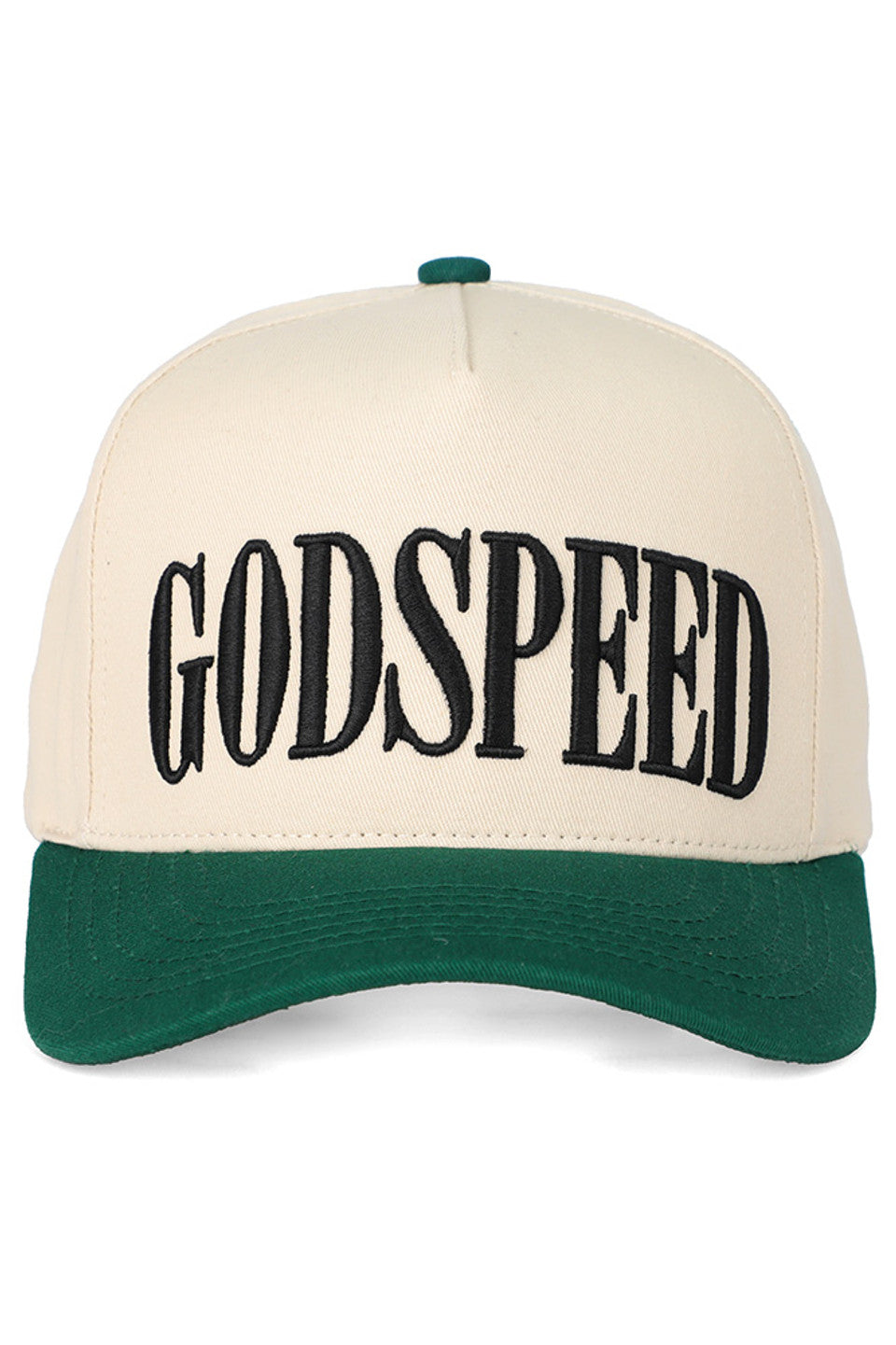 Dark Green C.C GODSPEED Letter Embroidery Trucker Cap combines classic trucker style with refined embroidered detailing. Featuring breathable mesh panels and an adjustable snapback closure, it ensures a comfortable fit for all-day wear. The bold "GODSPEED" lettering adds a distinctive touch, making this cap a versatile accessory for casual and outdoor looks. Durable and lightweight, it’s designed to keep you cool while elevating your style with expert craftsmanship.