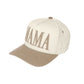 Beige C.C MAMA Letter embroidered Snapback Trucker Hat combines style with functionality. Featuring precise embroidery work, breathable mesh panels, and an adjustable snapback closure for a customized fit. The structured front maintains its shape while the curved brim provides optimal sun protection. Ideal for casual outings or making a statement about your maternal status with sophisticated flair.