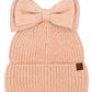 IndiPink C.C Messy Bun Bow Beanie with Sequins Winter Hat combines functionality with sophisticated style. The specialized opening accommodates ponytails or messy buns, while the sequin embellishments add a touch of glamour. Crafted from premium thermal materials, this winter hat delivers optimal insulation without sacrificing aesthetics. The distinctive bow detail elevates this practical cold-weather essential into a fashion statement piece.