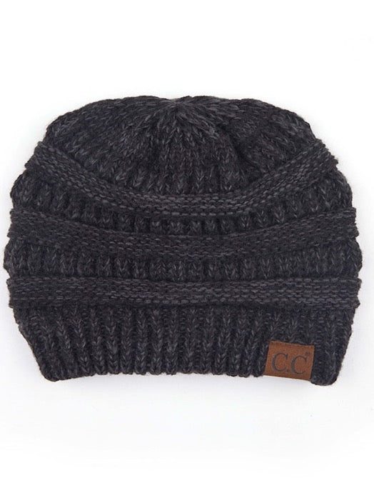 Black Grey C.C Multicolor Diagonal Garter Stitch Knitted Beanie Warm Winter Hat; reach for this classic toasty hat to keep you nice n warm in the chilly winter weather, the wintry touch finish to your outfit. Perfect Gift Birthday, Christmas, Holiday, Anniversary, Stocking Stuffer, Secret Santa, Valentine's Day, Loved One, BFF