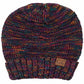 Multi C.C Slouchy Two-Tone Detailed Knitted Beanie Comfy Warm Winter Hat; reach for this classic toasty hat to keep you nice n warm in the chilly winter weather, the wintry touch finish to your outfit. Perfect Gift Birthday, Christmas, Holiday, Anniversary, Stocking Stuffer, Secret Santa, Valentine's Day, Loved One, BFF