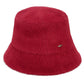 C.C Solid Short Hair Faux Fur Winter Bucket Hat