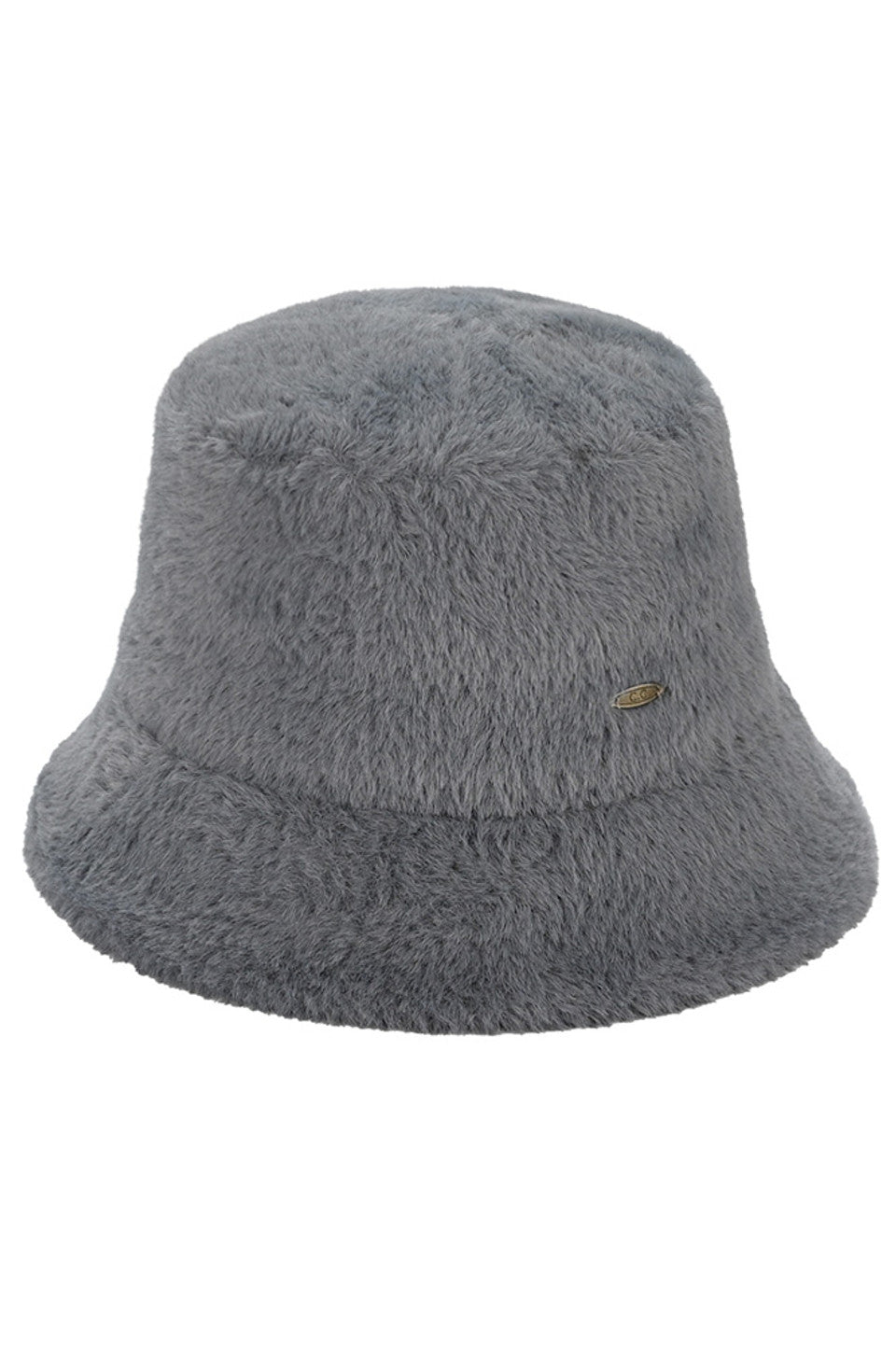 Dark Gray C.C Solid Short Hair Faux Fur Winter Bucket Hat combines premium insulation with sophisticated style. The short-hair faux fur construction delivers exceptional warmth while maintaining a refined aesthetic. Expertly designed with a classic bucket silhouette, this hat provides optimal coverage during cold weather conditions while elevating your winter wardrobe with its luxurious texture and timeless appeal. 