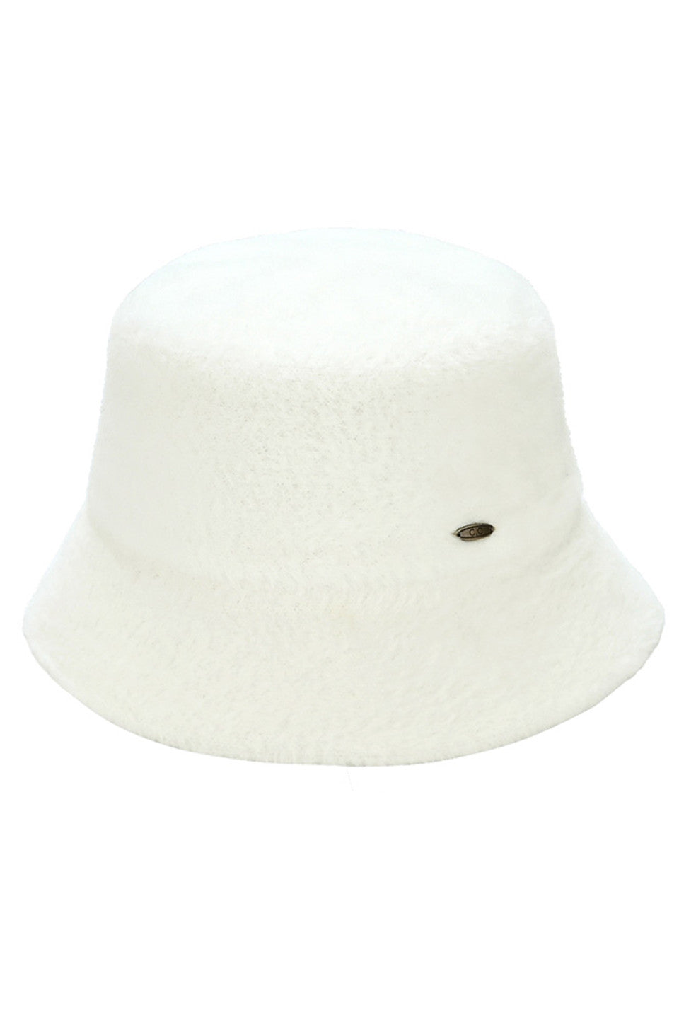 Ivory C.C Solid Short Hair Faux Fur Winter Bucket Hat combines premium insulation with sophisticated style. The short-hair faux fur construction delivers exceptional warmth while maintaining a refined aesthetic. Expertly designed with a classic bucket silhouette, this hat provides optimal coverage during cold weather conditions while elevating your winter wardrobe with its luxurious texture and timeless appeal. 