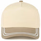 Beige This C.C Two Tone with Retro Stripe Cotton Trucker Cap is the definition of understated cool. Crafted from breathable canvas with a structured crown and curved brim, it‚Äôs the perfect throw-on-and-go hat for everyday errands, long drives, or laid-back weekends. The two-tone color block design adds a modern twist, while the adjustable snapback ensures all-day comfort and fit.
