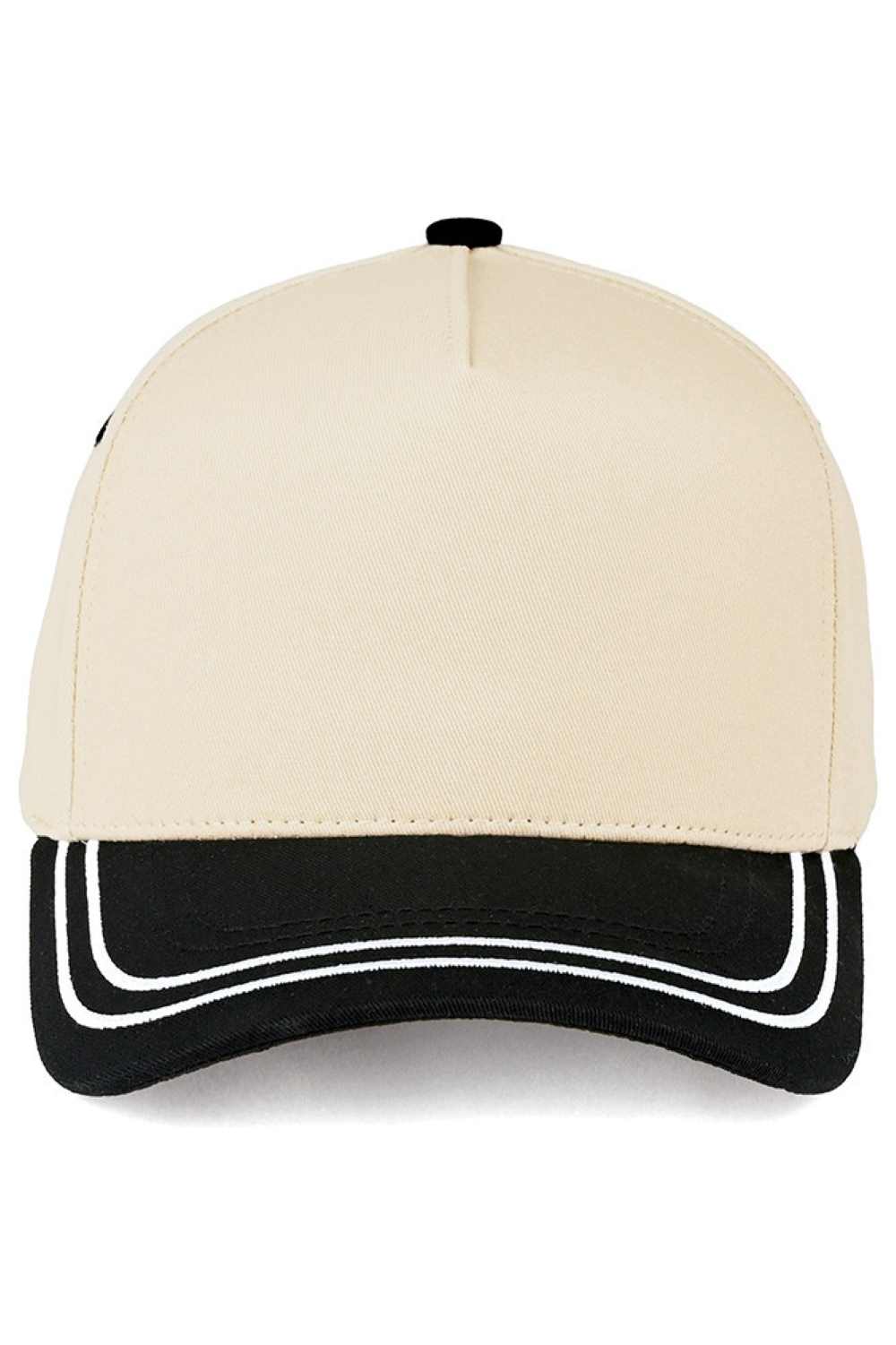 Black This C.C Two Tone with Retro Stripe Cotton Trucker Cap is the definition of understated cool. Crafted from breathable canvas with a structured crown and curved brim, it‚Äôs the perfect throw-on-and-go hat for everyday errands, long drives, or laid-back weekends. The two-tone color block design adds a modern twist, while the adjustable snapback ensures all-day comfort and fit.