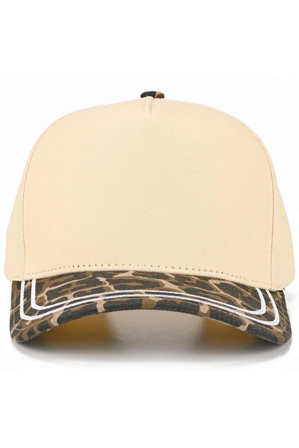 Leopard This C.C Two Tone with Retro Stripe Cotton Trucker Cap is the definition of understated cool. Crafted from breathable canvas with a structured crown and curved brim, it‚Äôs the perfect throw-on-and-go hat for everyday errands, long drives, or laid-back weekends. The two-tone color block design adds a modern twist, while the adjustable snapback ensures all-day comfort and fit.