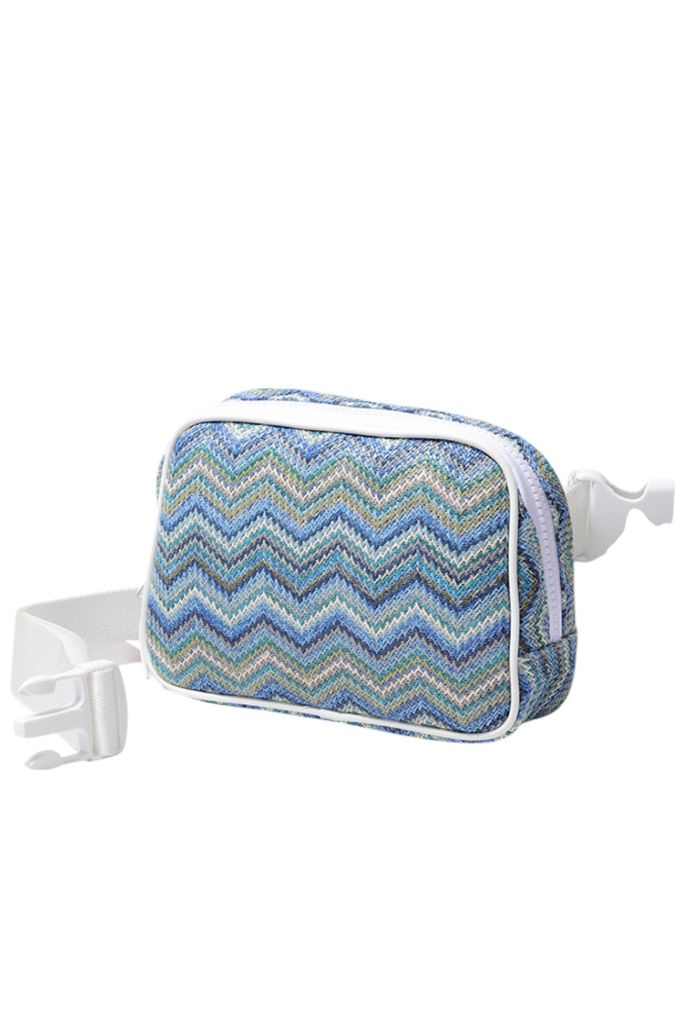 Chevron Pattern Straw Sling Bag features a meticulously woven design that highlights its unique chevron motif. Made from high-quality straw, this bag offers durability and a lightweight feel, perfect for hands-free convenience. Its adjustable sling strap ensures a comfortable fit, while the secure closure protects your belongings. Ideal for both casual and stylish occasions, this bag combines expert craftsmanship with timeless appeal.