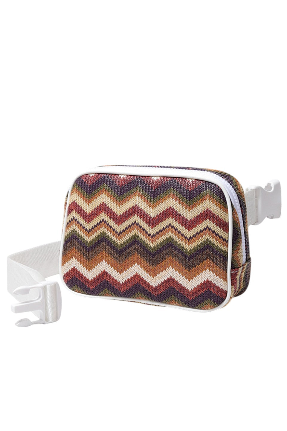 Chevron Pattern Straw Sling Bag features a meticulously woven design that highlights its unique chevron motif. Made from high-quality straw, this bag offers durability and a lightweight feel, perfect for hands-free convenience. Its adjustable sling strap ensures a comfortable fit, while the secure closure protects your belongings. Ideal for both casual and stylish occasions, this bag combines expert craftsmanship with timeless appeal.