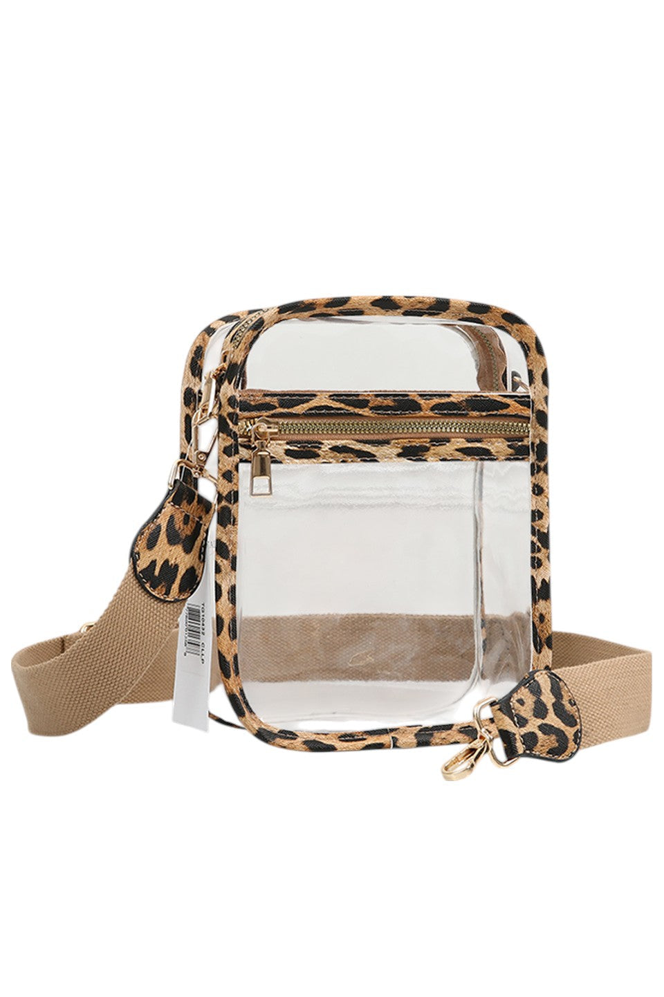 Clear PU Cross Body Mini Bag features a sleek, modern design crafted from durable, transparent polyurethane. Its compact size is perfect for carrying essentials while keeping your hands free. The adjustable strap ensures comfortable wear, making it ideal for both daily use and special occasions where style and convenience are paramount. This bag combines practicality with a minimalist aesthetic, allowing you to showcase your belongings with confidence and ease. 