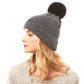Cozy Black Metallic Thread Pom Pom Beanie Hat Black Metallic Hat Beanie Winter Hat, warm & cozy, this winter hat adds a glitzy sparkle to your wardrobe on windy chilly days. Classic, trendy & chic easy to match your ensemble. Perfect Gift Birthday, Christmas, Holiday, Stocking Stuffers, Anniversary, Valentine’s Day, Loved One