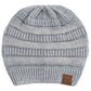 C.C Stone Washed Cotton Knit Beanie Hat