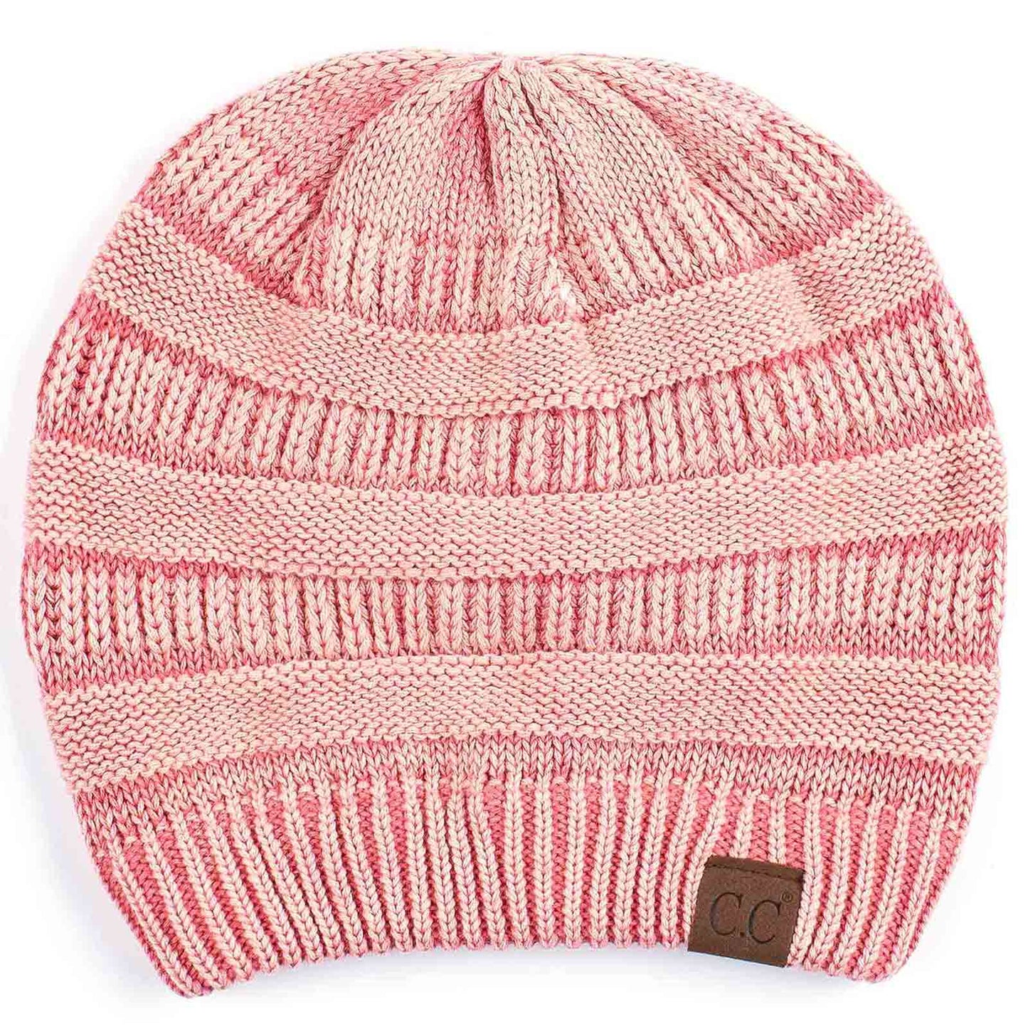 C.C Stone Washed Cotton Knit Beanie Hat