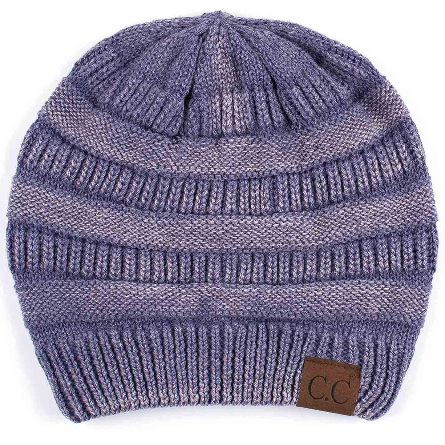 C.C Stone Washed Cotton Knit Beanie Hat