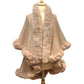 Elegant 2 Row Beige Faux Fur Trim Knit Poncho, Beige Faux Fur Trim Knit Ruana Cape, the perfect accessory, luxurious, trendy, super soft chic vest cape, keeps you warm & toasty. You can throw it on over so many pieces elevating any casual outfit! Perfect Gift for Wife, Mom, Birthday, Holiday, Christmas, Anniversary, Fun Night Out