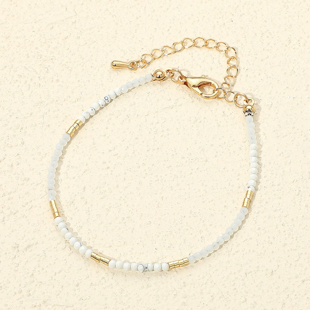 Gold, White