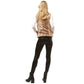 Beige Fall Winter Snake Skin Fur Lining Vest, the perfect accessory, luxurious, trendy, super soft chic capelet, keeps you warm and toasty. You can throw it on over so many pieces elevating any casual outfit! Perfect Gift for Wife, Mom, Birthday, Holiday, Christmas, Anniversary, Fun Night Out
