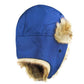 Faux Fur Trimmed Solid Trapper Hat Soft Faux Fur Hat Warm Fleece Lined Hat very comfortable winter hat is so soft, it’s plush Ear Flaps will keep you oh so warm, the faux fur lining keeps you toasty in the coldest weather. A cold winter must have! Perfect Gift Birthday, Christmas, Holiday, Anniversary, etc.