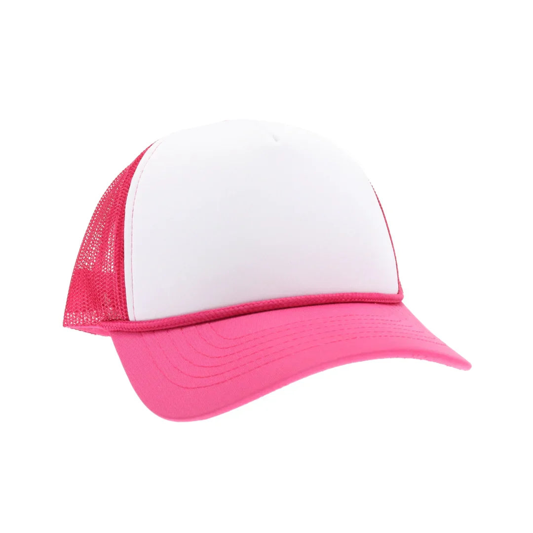 Foam Front C.C Trucker Hat combines classic trucker style with a comfortable foam front panel for a structured fit. Its breathable mesh back ensures ventilation, making it ideal for all-day wear. Designed for durability and style, this hat features adjustable sizing for a personalized fit, making it perfect for outdoor activities or casual outings.