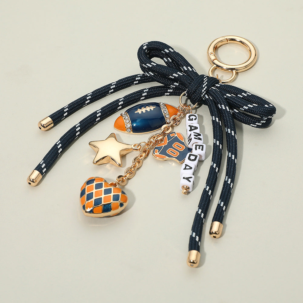 Gold, Navy, Orange