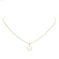 Gold Freshwater Pearl Pendant Necklace, Wear together or separate according to your event, versatile enough for wearing straight through the week, perfectly lightweight for all-day wear, coordinate with any ensemble from business casual to everyday wear, the perfect addition to every outfit.