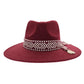 Heather-Wine-The prettiest cotton band on our newest vegan fabric panama hat! The two-tone color of the fabric, the geometric cotton band trim, and the adjustable inside band make these your perfect hat for your favorite fall outfit, family pictures, a special occasion, or just because!&nbsp; We are serious when we say, don't wait to get these, they will not last long!