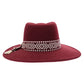 Heather-Wine-The prettiest cotton band on our newest vegan fabric panama hat! The two-tone color of the fabric, the geometric cotton band trim, and the adjustable inside band make these your perfect hat for your favorite fall outfit, family pictures, a special occasion, or just because!&nbsp; We are serious when we say, don't wait to get these, they will not last long!