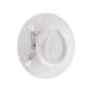 Heather-Dove-The prettiest cotton band on our newest vegan fabric panama hat! The two-tone color of the fabric, the geometric cotton band trim, and the adjustable inside band make these your perfect hat for your favorite fall outfit, family pictures, a special occasion, or just because!&nbsp; We are serious when we say, don't wait to get these, they will not last long!
