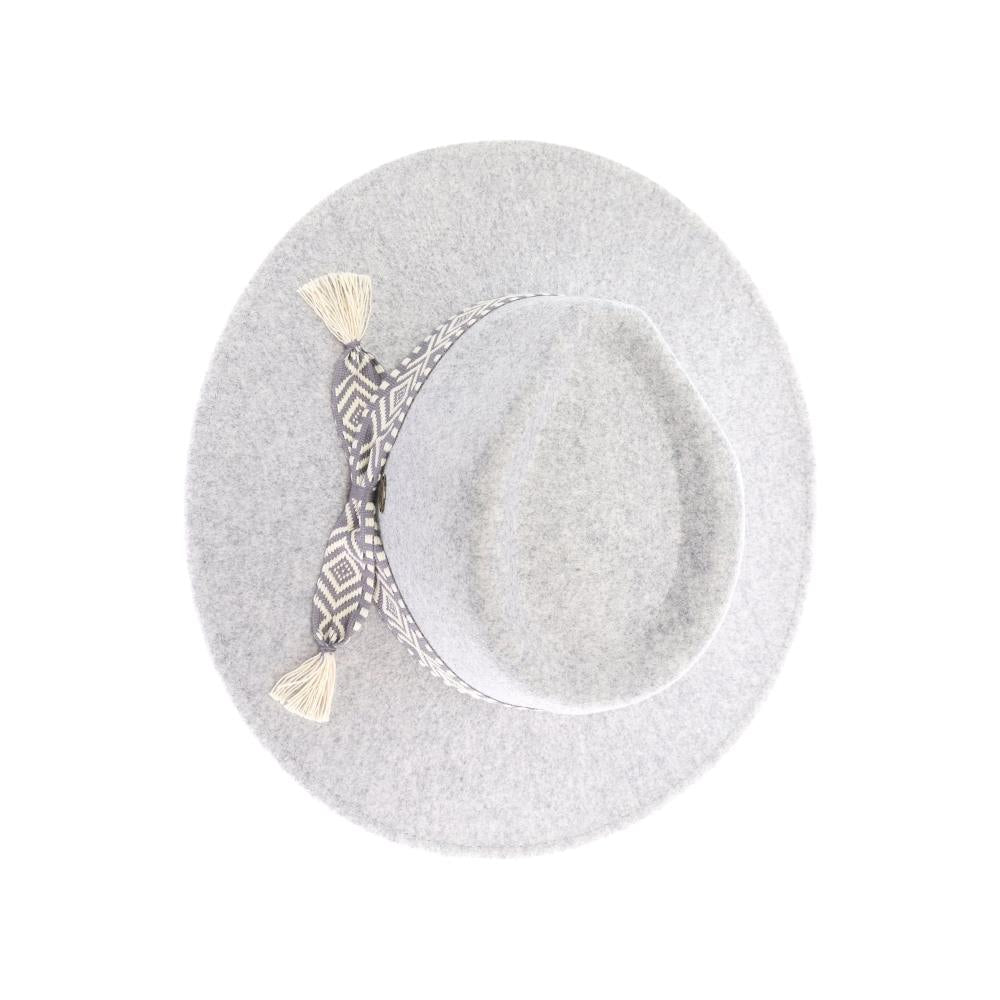 Heather-Dove-The prettiest cotton band on our newest vegan fabric panama hat! The two-tone color of the fabric, the geometric cotton band trim, and the adjustable inside band make these your perfect hat for your favorite fall outfit, family pictures, a special occasion, or just because!&nbsp; We are serious when we say, don't wait to get these, they will not last long!