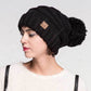 C.C Oversized Slouchy Hat With 15 Cm Pom