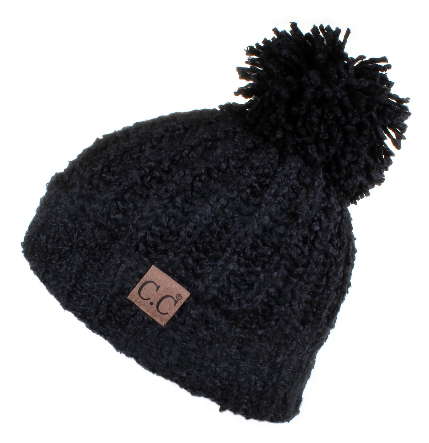 C.C New Chenille Hat With Pom