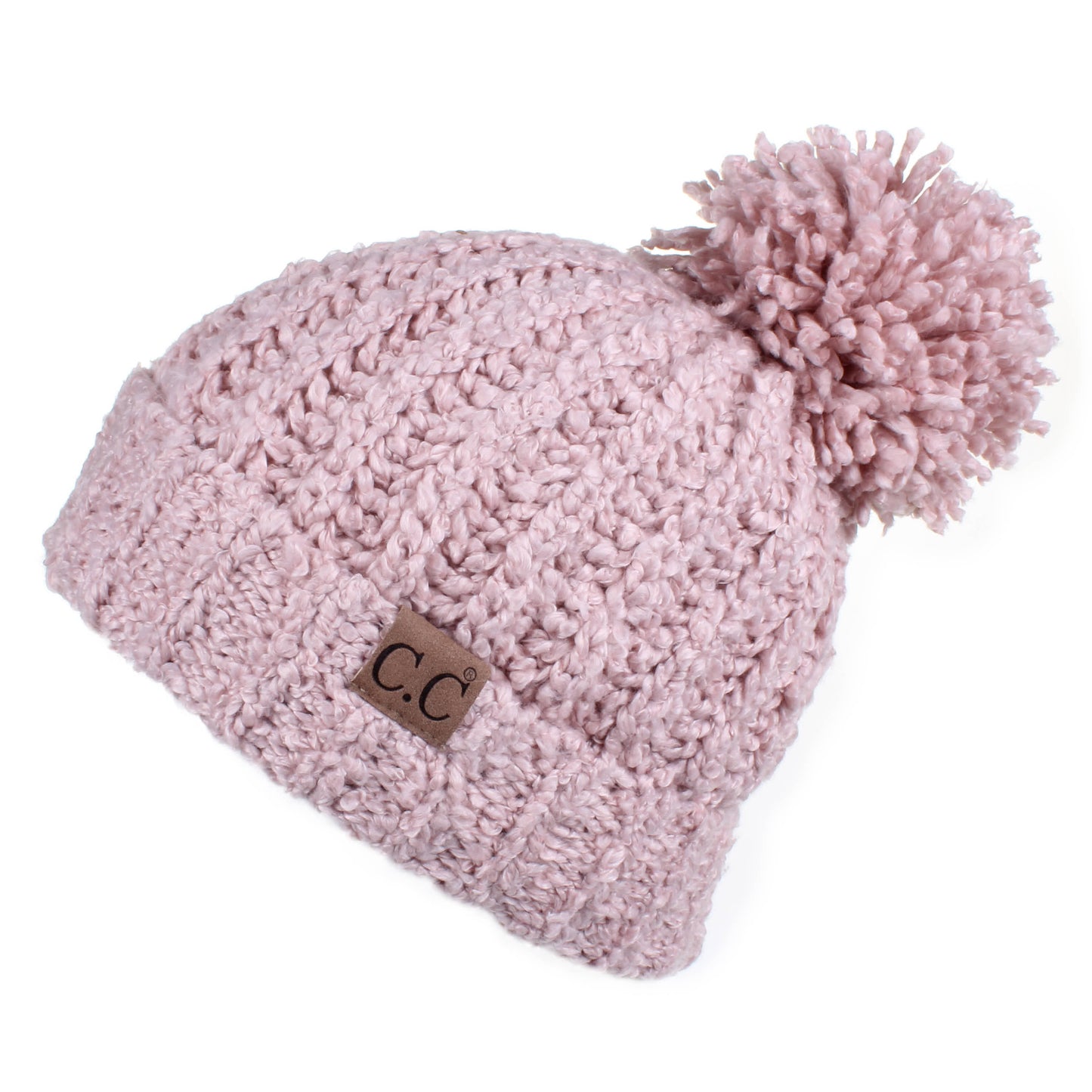 C.C New Chenille Hat With Pom