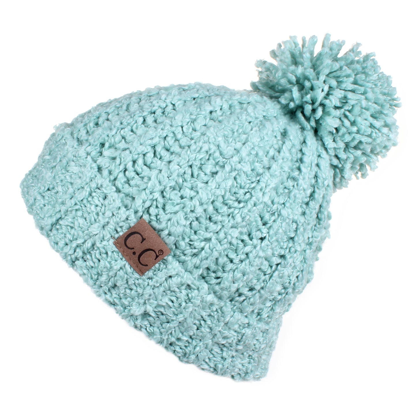C.C New Chenille Hat With Pom