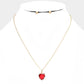 Heart Pendant Necklace - Necklaces