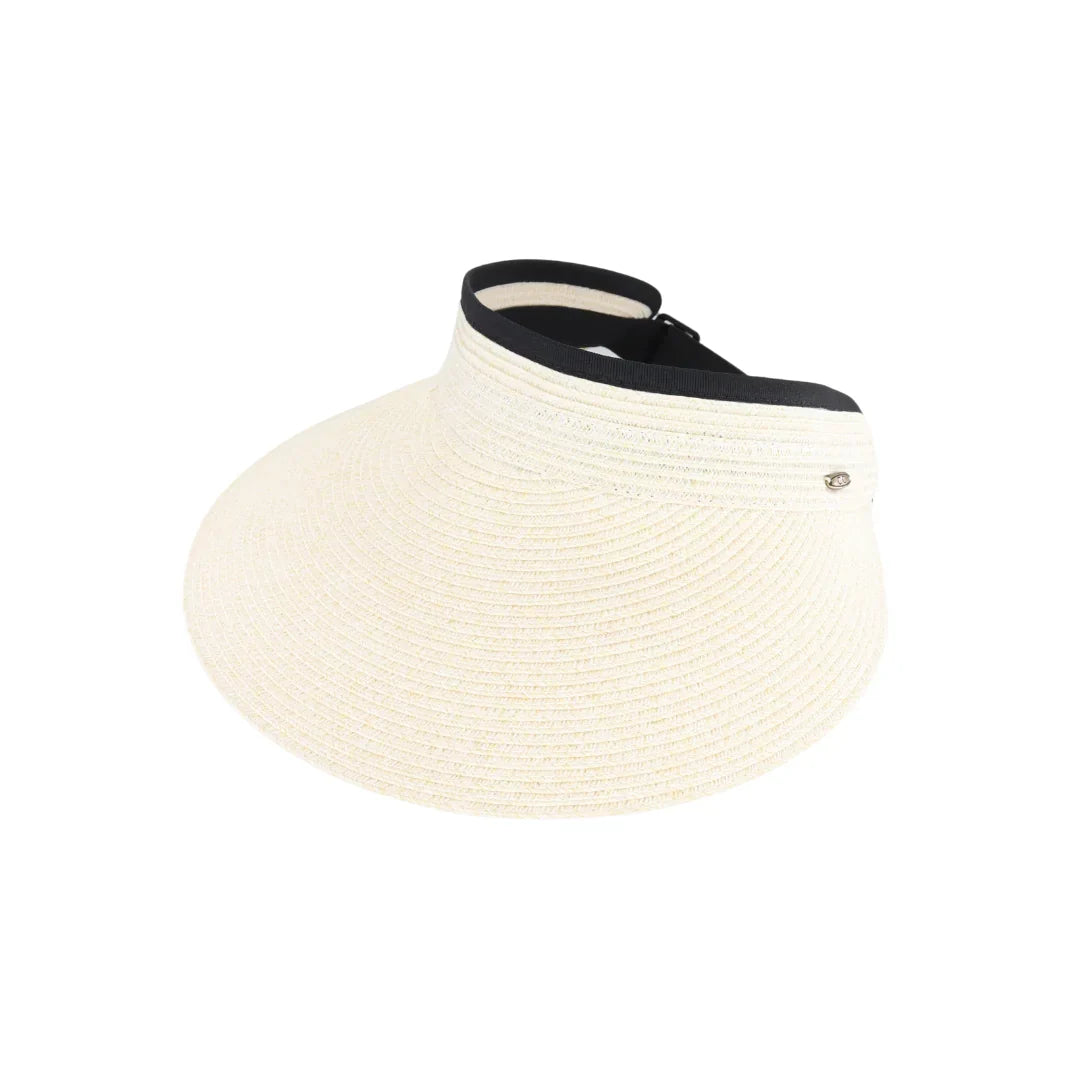 Heather Straw Visor C.C Sun Hat offers expert sun protection with a lightweight, breathable straw design. Its open-top visor style provides shade while allowing ventilation, making it ideal for outdoor activities. Crafted for comfort and durability, this hat combines practical sun defence with a stylish, natural look. Perfect for those seeking functional headwear without compromising on fashion.