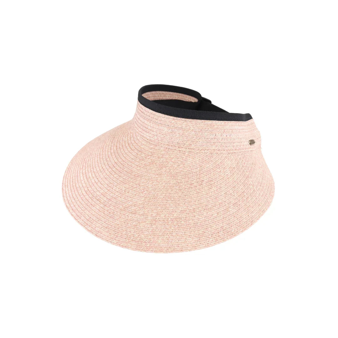 Heather Straw Visor C.C Sun Hat offers expert sun protection with a lightweight, breathable straw design. Its open-top visor style provides shade while allowing ventilation, making it ideal for outdoor activities. Crafted for comfort and durability, this hat combines practical sun defence with a stylish, natural look. Perfect for those seeking functional headwear without compromising on fashion.