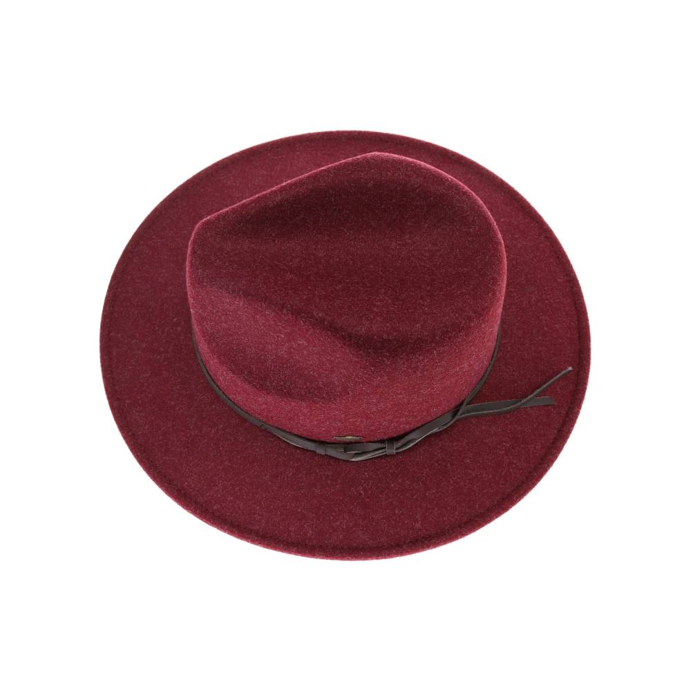 Heather-Wine-A beautiful shorter brim panama hat with a hitch knot cord adds to our newest line of Vegan fabric hats!&nbsp; These are your perfect hat for your favorite fall outfit, family pictures, a special occasion, or just because!&nbsp; We are serious when we say, don't wait to get these,