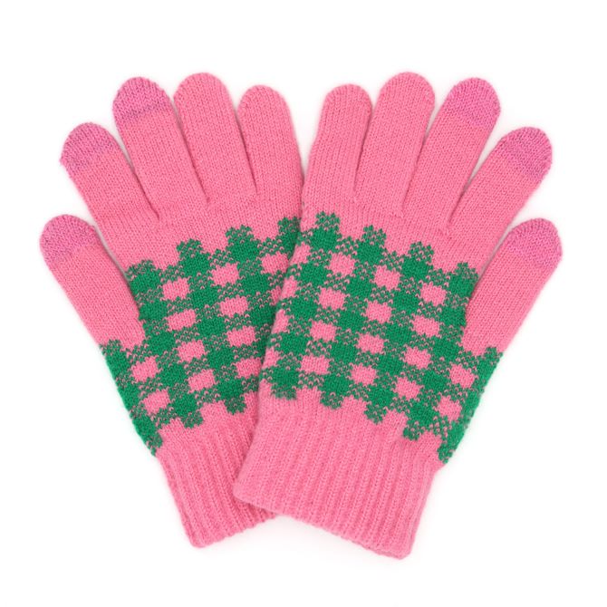 Elevate your winter style with our Holiday Plaid Pattern Smart Touch Gloves. Stay cozy and connected with these chic gloves featuring a classic plaid design and smart touch technology. Perfect for staying stylish while texting or scrolling on chilly days. Treat yourself or a friend to these must-have winter accessories.