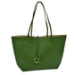 Kendra Reversible Supersoft Vegan Leather Tote Handbag - Green/Gold - Tote Bag