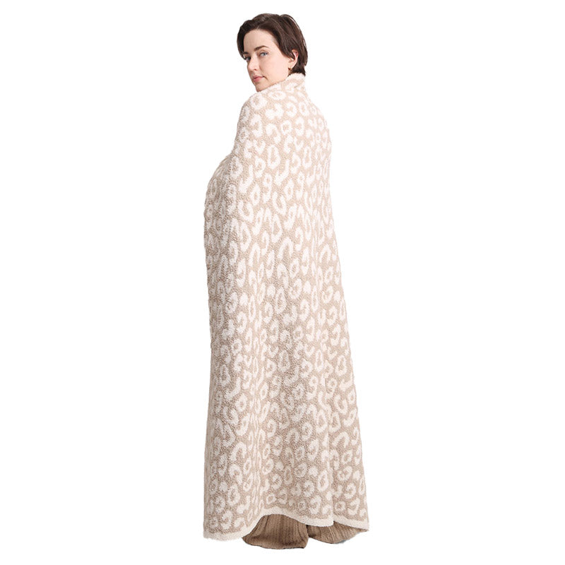 Leopard Patterned Animal Print Comfy Warm Soft Cozy Blanket - Blankets