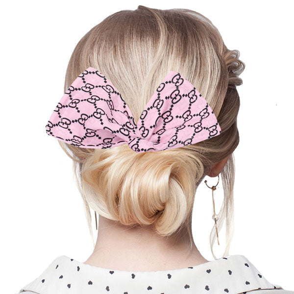 Pink Luxury Patterned Deft Bun Maker Hair Band. Deft Bun Maker Hair Band making you feel extra glamorous. Push back your hair with this pretty Bun Maker Hair Band, add a pop of color to any plain outfit! Be ready to receive compliments. Be the ultimate trendsetter wearing this Deft Bun Maker Hair Band with all your stylish outfits!