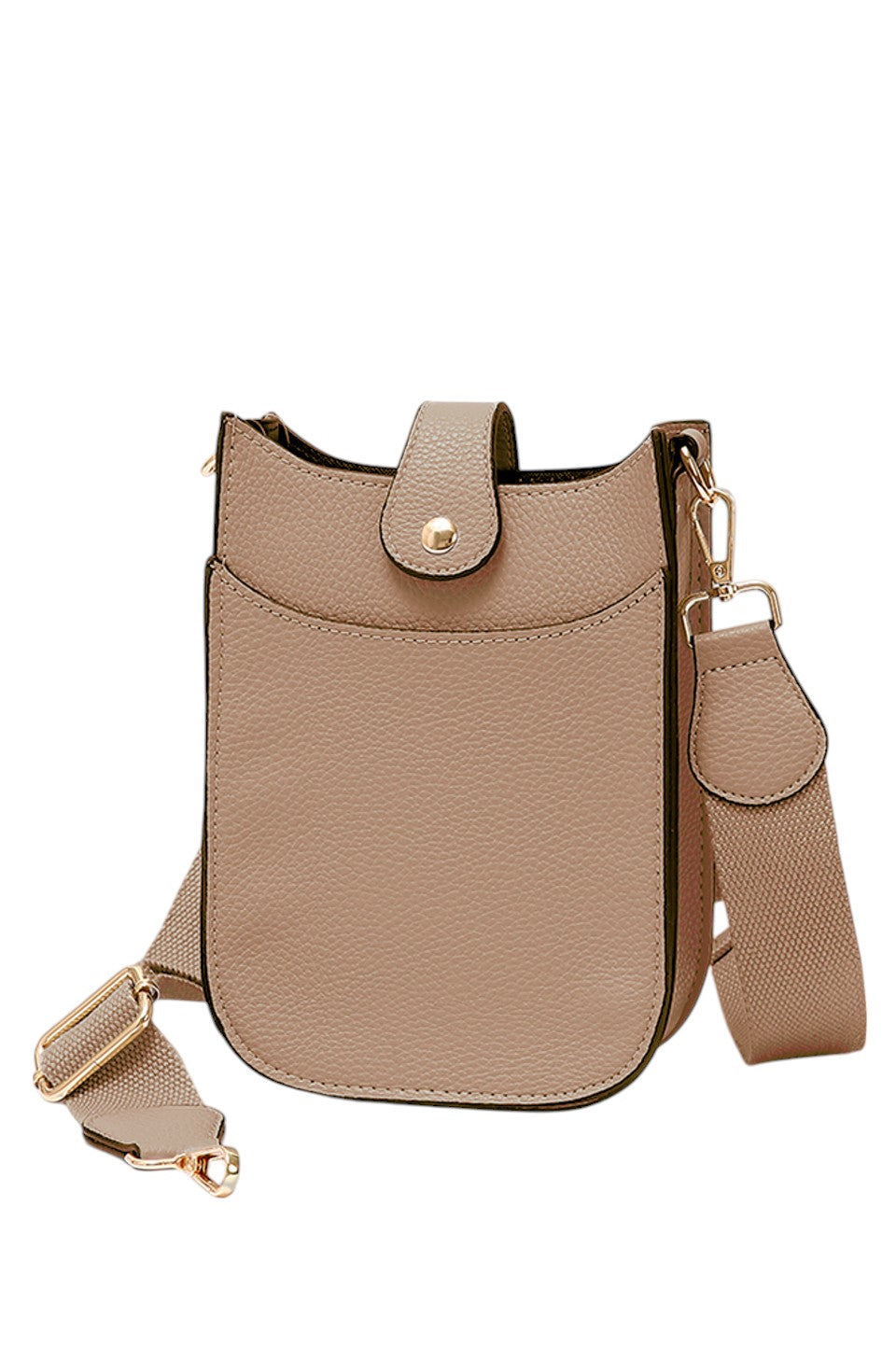 Mini PU Cellphone Cross Body Bag offers a sleek and practical solution for carrying your essentials. Crafted from durable PU leather, this design provides a lightweight yet sturdy protection that keeps your phone easily accessible. The adjustable crossbody strap ensures comfortable wear throughout the day, making it ideal for hands-free convenience during travel or daily errands. Its compact size fits most smartphones and small personal items, combining style with functionality for the modern user. 