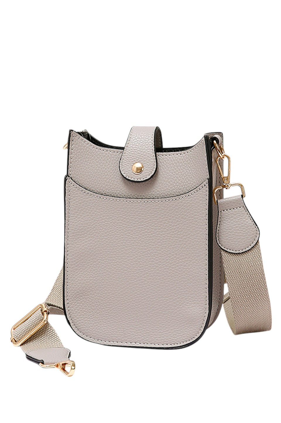 Mini PU Cellphone Cross Body Bag offers a sleek and practical solution for carrying your essentials. Crafted from durable PU leather, this design provides a lightweight yet sturdy protection that keeps your phone easily accessible. The adjustable crossbody strap ensures comfortable wear throughout the day, making it ideal for hands-free convenience during travel or daily errands. Its compact size fits most smartphones and small personal items, combining style with functionality for the modern user. 